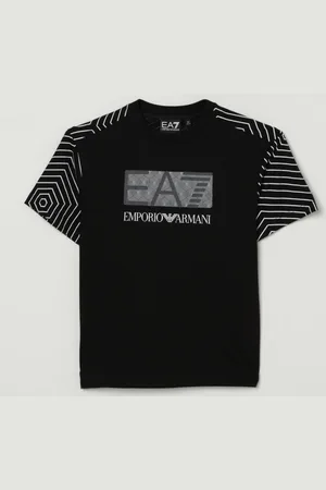 EA7 T-shirt in cotone con logo