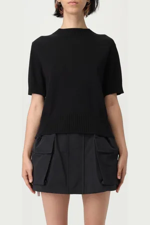 SACAI Maglia in misto cotone