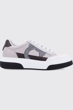 Salvatore Ferragamo Sneakers Gancini in pelle