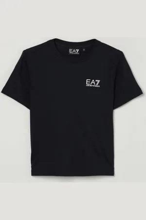 EA7 T-shirt in cotone con mini logo