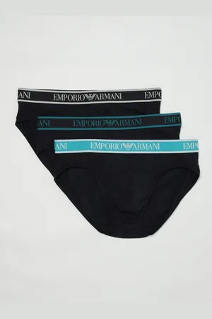 Emporio Armani Set 3 slip in cotone stretch