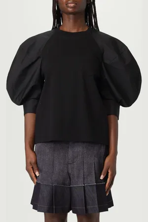 SACAI T-shirt con maxi maniche a palloncino
