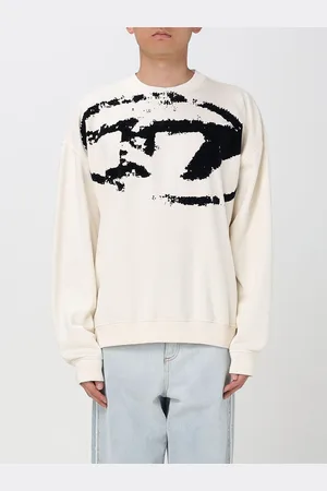 Diesel Felpa a girocollo Oval D in cotone