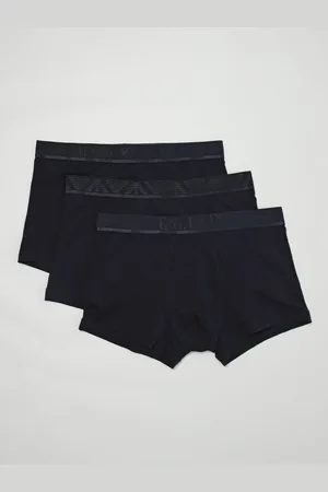 Emporio Armani Set 3 parigamba in cotone stretch