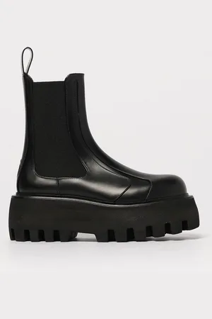 Alexander McQueen Stivaletto McQueen in pelle