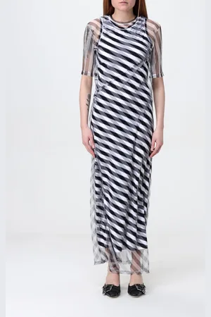 Sportmax Abito in jersey a righe