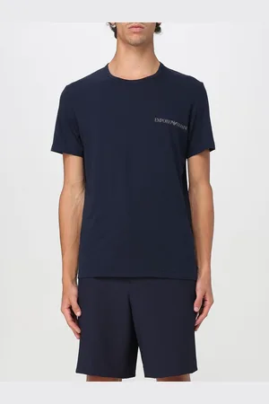 Emporio Armani Set 2 t-shirt basic con mini logo