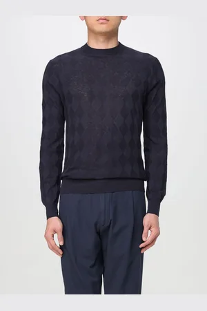 BALLANTYNE Maglia a girocollo basic in cotone e lino