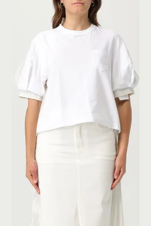 SACAI T-shirt in cotone