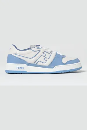 Fendi Sneakers Match in pelle