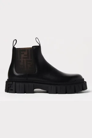 Fendi Stivaletto FF in pelle