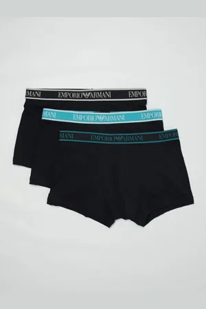 Emporio Armani Set 3 parigamba in cotone stretch