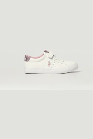 Ralph Lauren Sneakers in pelle sintetica con glitter