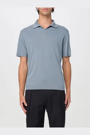 Emporio Armani Polo basic in misto lana Giorgio Armani