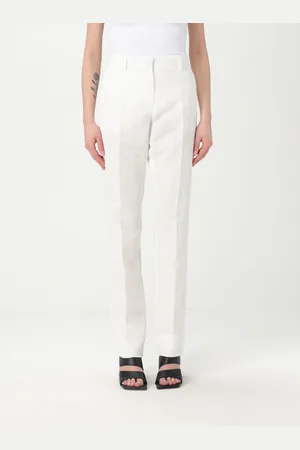 Sportmax Pantalone classico in misto lino
