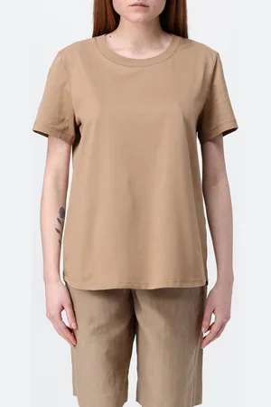 Max Mara T-shirt basic in cotone