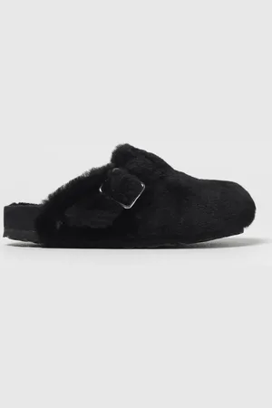 Birkenstock Sabot Boston 1774 in camoscio
