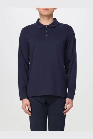 FAY Polo in cotone a maniche lunghe