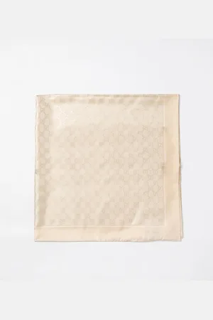 Gucci Bandeau GG in seta con monogram all over