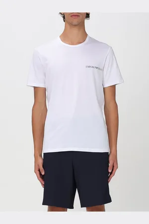 Emporio Armani Set 2 t-shirt basic con mini logo