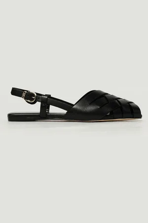 Michael Kors Sandalo Irene in pelle intrecciata