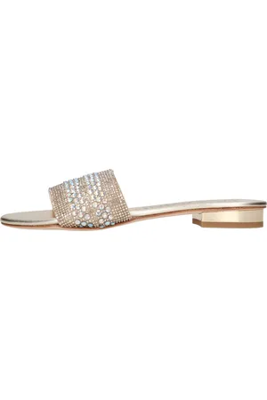 Pasquini Calzature Mules in pelle e strass