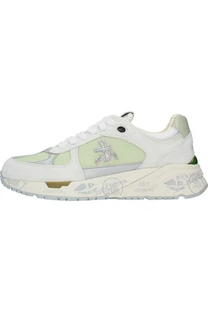 Premiata Sneakers in pelle, camoscio e tessuto