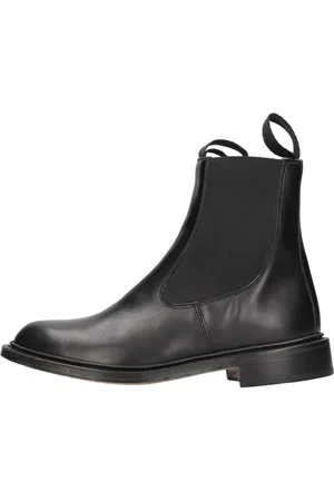 TRICKERS Stivaletti Beatles in pelle e tessuto