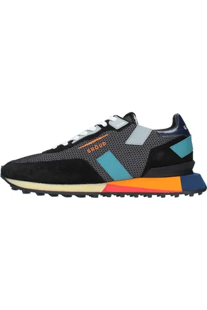 Ghoud Sneakers modello RUSH GROOVE in camoscio e tessuto