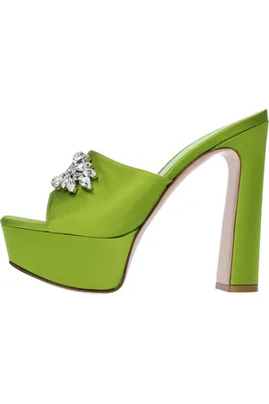 Lesilla Mules in raso
