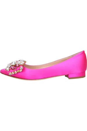 GEDEBE Ballerine in raso e strass