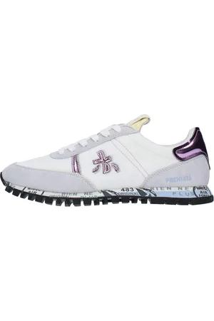 Premiata Sneakers in camoscio e tessuto
