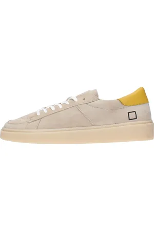 D.A.T.E. Sneakers modello M381-PN-PW-BI in camoscio