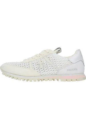 Premiata Sneakers in camoscio e tessuto