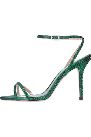 GEDEBE Sandali in raso e strass