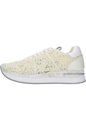 Premiata Sneakers in pelle e tessuto
