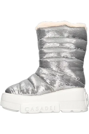 Casadei Stivaletti in tessuto e paillettes