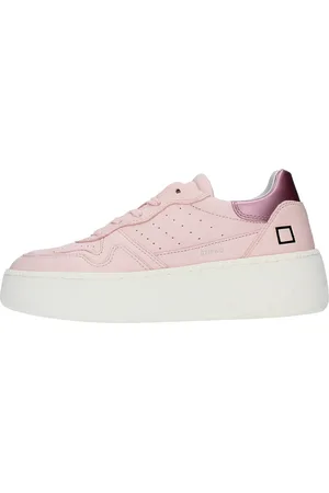 D.A.T.E. Sneakers modello W381-ST-PW-PK in pelle