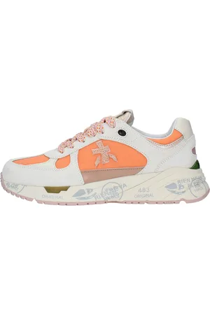 Premiata Sneakers in pelle, camoscio e tessuto