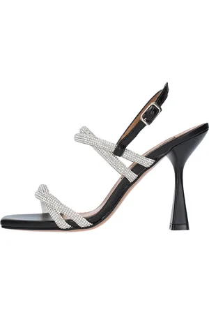 Albano Sandali in tessuto e strass