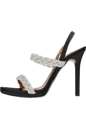 Albano Sandali in tessuto e strass