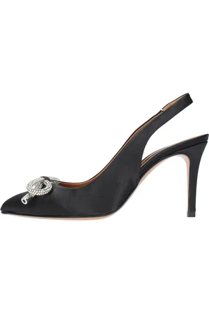 Albano Décolleté Slingback in raso