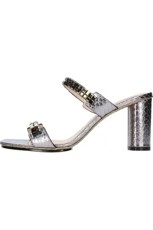 RODO Mules modello S0346 in pelle e strass