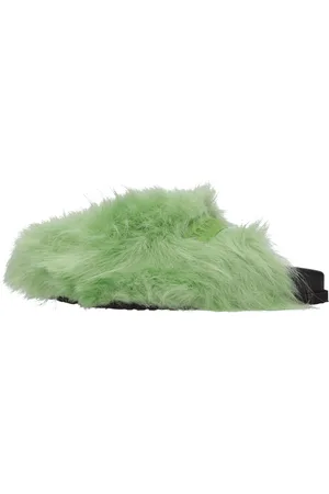 Msgm Mules in pelliccia sintetica