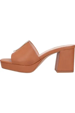 Exe Mules in ecopelle