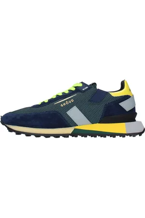 Ghoud Sneakers modello RUSH GROOVE in camoscio e tessuto