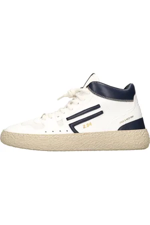 Puraai Sneakers alte in pelle e tessuto