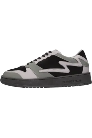 METAL GIENCHI Sneakers in pelle e tessuto