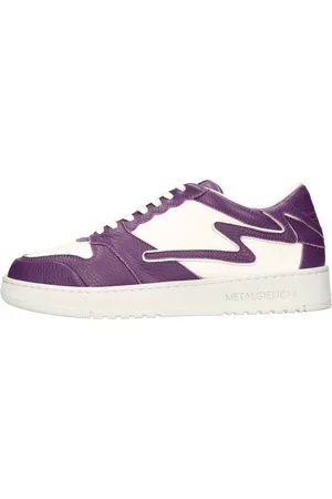 METAL GIENCHI Sneakers in pelle e tessuto