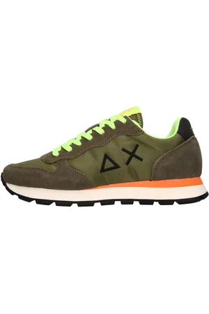 sun68 Sneakers modello Z35102 in pelle scamosciata e tessuto traspirante